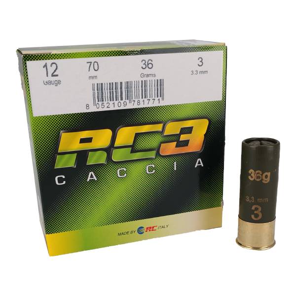 RC12RC3 3 Lovački Metak RC 3 CACCIA 36gr.