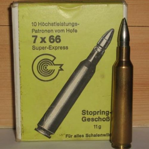 Njemački metak 7×66 mm SE vom Hofe – Stogodišnji aristokratski sprinter